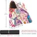 Travel Lipstick Organizer Case - Portable Makeup Bag with Mirror | Colorful Birds & Flowers Design - Buy Online on GoSupps.com