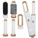 5-in-1 Hot Air Comb Home Use Straight Hair Curly Hair Blow Dryer Comb Multi-function Hair Styling Tool White