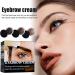 2PCS Eyebrow Pomade Waterproof Eyebrow Cream Brow Pomade Waterproof Smudge Proof Sweat Proof Long Lasting Natural Eyebrow Makeup for All Brow Shapes Dark Brown & Taupe - Buy Online on GoSupps.com
