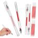 HAPINARY 4 Pcs Brow Pencil for Mapping Brow Pen for Mapping Eyebrow Mapping Pen Mapping Skin Pen Plastic