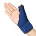 Thumb Brace Shellvcase Reversible Thumb & Wrist Stabilizer Splint Thumb Spica Splint for Pain Relief Arthritis Tendonitis Sprained and Carpal Tunnel Supporting Right Left Hand Women and Men(Blue)