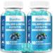 Riyuetian - Biotin Gummies 15000mcg with Collagen for Adults Women & Men - Hair Skin & Nails Gummies with Biotin - Collagen for Woman - Vegan Non-GMO Hair Vitamins - 120 Count 2 Pack