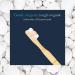 Better & Better Natural Bamboo Toothbrush - Soft Bristles - Eco-Friendly - Reusable Handle - Replaceable Head - Adult Size - White - Buy Online on GoSupps.com