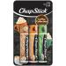 CHAPSTICK COFFEE COLLECTION  3 STICKS Vanilla Latte Caramel Macchiato Coffee 3 Count (Pack of 1)