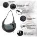 Puppy Pet Sling Carrier for Small Dogs and Cats - Breathable Mesh Papoose Pouch Tote with Adjustable Shoulder Strap - Safety Pet Bag for Daily Walking - Up to 10lbs - Black - Buy Online on GoSupps.com