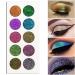 YNZON Chameleon Eyeshadow Palette - 10 Intense Color Shifting Eye Shadows for Long-Lasting Glitter Makeup - Buy Online on GoSupps.com