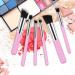 10 Piece Soft Pink Makeup Brush Set with Synthetic Bristles - Cruelty-Free Beauty Tools - Buy Online on GoSupps.com