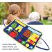 Natudeco Elderly Blanket Toy Clothing Clothing Learning Board Decompressing Toys To Relieve Anxiety Skin Friendly Light Portable Durable Home Care - Buy Online on GoSupps.com