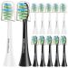 Toothbrush Replacement Heads Compatible with 7AM2M AM101/AM105 Electric Toothbrush 12 Pack Soft Brush Bristles 1 Count (Pack of 12)