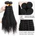 18 inch Brazilian Virgin Deep Wave Human Hair Bundle - Natural Black Color - Double Weft - 100% Unprocessed - For Black Women - Buy Online on GoSupps.com