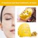 Adofect 24K Gold Gel Collagen Crystal Facial Masks - Anti Aging, Puffiness, Wrinkle Treatment - 12 PCS - Buy Online on GoSupps.com
