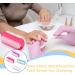 ZYNERY Double Sided Nail Cleaning Brush - Set of 4 | Multi-Function Scrub Brush for Fingers and Toenails | Plastic Nail Scrubbing Brush for Home Use - Buy Online on GoSupps.com
