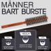 Beary Bro I Men's Beard & Hair Brush - 40mm Round Brush for Smooth Blow-Dry & Styling | Ideal for Medium to Long Hair - Buy Online on GoSupps.com