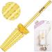 PANA Nail Carbide 5 in 1 Bit - Two Way Rotate use for Both Left and Right Handed - Fast remove Acrylic or Hard Gel - 3/32" Shank - Manicure Nail Art Drill Machine (Double Coarse - 2XC Gold) Double Coarse - 2XC Gold - Buy Online on GoSupps.com