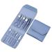 Siuke nail clipper pedicure and manicure tool set portable nail clip set with nail file trimmer eyebrow trimmer clip tool for hand and foot care