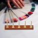 Baluue Nail Practice Stand Wood Nail Tip Art Display Stand Holder Manicure Tool with Reusable Putty Clay for Salon - Buy Online on GoSupps.com
