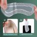 6 Pairs Silicone Clear Heel Grips - Self-Adhesive Anti-Slip Heel Cushions for Women - Prevent Slipping & Rubbing - Comfortable Shoe Inserts - Buy Online on GoSupps.com