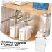 KOMBIUDA 4pcs Laundry Storage Box Bucket for Soap Tide Laundry Liquid Lotion Plastic Transparent - Buy Online on GoSupps.com
