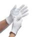 Darben cotton gloves soft 1 pair -l dermatest: very good 100% cotton jersey gloves fabric gloves for hand masks perfect fit white L - 1 pair