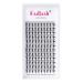 Eyelashes compartment eyelashes 12D 0.07mm C curl 13mm Russian eyelash extensions prefabricated fan premade russian lashes eyelash extensions (12d-0.07-c 13mm) 13mm 12D-07-c