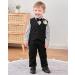 ZOEREA Baby Boy Gentleman Tuxedo Set | Formal Outfit for Weddings | 4-5 Years, Black - Buy Online on GoSupps.com