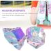 Jufjsfy Toe Protectors - PVC Toe Caps for Roller Skates | Ultimate Foot & Shoe Protection - International Shipping - Buy Online on GoSupps.com