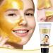 Foil Face Cover Gold Foil Masks Hydrating Facial Masks Deep Moisturizing Face Cover Facial Peel Off Masks Gold Facial Peeler Masks Perfect and Suitable for Women - Buy Online on GoSupps.com