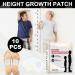 Height Growth Patches - 10 Healthy Bone Growth Stickers for Ages 12-36 | Boost Height Naturally - Buy Online on GoSupps.com