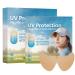 Golf Face Patch 5pair Outdoor Protection Sun Patch - Comfortable UV Facial Patches Portable Clear UV Protection Face Patch for Outdoor