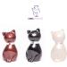 Duchess Cat Urn With Pearl Neckless Pet Urns For Cats Ashes Pet Cremation Urn For Cat Memorial Decorative Handmade Pet Remembrance Gift Cat Memory Of His Pet Black - Buy Online on GoSupps.com