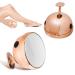 Crystal Hair Remover Canvalite Painless Magic Crystal Hair Eraser for Women Washable Reusable Skin Exfoliating Hair Removal Stone for Women Men Unique Shape Hair Shaver for Arms Legs Body(Gold)