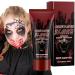  LearnLyrics Stage Blood Makeup Blood Gel Fake Blood Halloween Props 1.76oz Real Blood Gel for SFX Special Washable Makeup Nosebleed Stage Costume - Buy Online on GoSupps.com