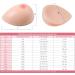 Buy Ivita Silicone Crossdresser Breasts - B Cup Prostheses for Cosplay & Transgender | 600g Pair - White - Buy Online on GoSupps.com