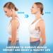 Posture Corrector for Men & Women - Comfortable Adjustable Upper Back Brace for Lumbar & Neck Pain Relief - One Size Black - Buy Online on GoSupps.com