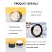 Reusable Travel Size Empty Bottle for Dry Shampoo Powder - 1 oz Black with Powder Sponge Applicator & Mirror | Eco-Friendly & Refillable - Buy Online on GoSupps.com