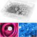 300 pcs Flower Pins Corsages Pins Head Pins Wedding Bouquet Pins Crystal Pins Floral Bouquet Pins Clear Tongcloud (Transparent  2'') Transparent 1 - Buy Online on GoSupps.com