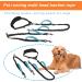 KAYTOW Hands Free Double Dog Leash Dual Dog Leash for Medium and Large Dogs Dog Leash for 2 Dogs with Padded Handles Reflective Stitches No Pull Tangle Free (Blue for 2 Dogs) - Buy Online on GoSupps.com