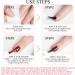 TBeautfave Nail Polish Set Nude Nail Varnish Sets Quick Dry & Long Lasting Red Purple Nail Polish Water Based Natural Nail Varnish Sets for Women DIY Nail Art - No Need Cure 02Nude - Buy Online on GoSupps.com