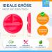 Buy Neon Gang Sustainable Baby Plates with Lids - 100% BPA Free Silicone Toddler Suction Plates - LFGB Certified - Pink Neon - 2 Sets - Buy Online on GoSupps.com