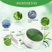 Aloe Vera Eye Patches 30 Pairs Hydrogel Eye Masks for Dark Circles Anti Wrinkle Treatment Under Eye Gel Pads Eye Mask for Puffy Eyes Skincare Hydrating Green - Buy Online on GoSupps.com