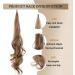 Traziewell Blonde Hair Piece Ponytail Extension for Women Long Curly Wavy Hair Extensions Synthetic Hair Extension for Daily Use Hairpieces 0708 FH000708 One Size - Buy Online on GoSupps.com