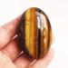 Manekieko Natural Tiger Eye Worry Stones Oval Healing Crystals for Massage & Energy | Shop Internationally - Buy Online on GoSupps.com
