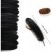 Ballinger Black Craft Feathers Bulk - 120Pcs 6-8 Inch Real Goose Feathers for DIY Halloween Decor, Jewelry, Cosplay & Clothing - Buy Online on GoSupps.com