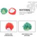Beaupretty Christmas Bath Loofah Set - Santa Claus & Xmas Tree | Shower Sponge Exfoliator for Kids | 2Pcs Mesh Pouf Scrubber 18x12.5cm - Buy Online on GoSupps.com