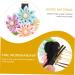 FOMIYES Hairpin Chinese Wedding Decoration Bridal Headpieces for Wedding Bridal Hair Pin Wedding Hair Clip Bridal Hair Accessories Tassel Trim Little Daisy Girl Child Plastic Japan 9X6X2CM Pink Sky-blue Violet - Buy Online on GoSupps.com
