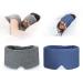 FRESHME Pure Handmade Cotton Sleep Mask - Blackout Eye Mask for Sleeping with Adjustable Velcro Soft and Comfortable Eye Blinder Shade for Men Women Eye Cover Blindfold Travel Office Nap Airplane Yoga