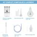 TopQuaFocus Enema Bulb Kits for Men & Women - 5 Nozzles 27.56 Silicone Tube BPA Free - Intimate Shower & Anal Douche - Buy Online on GoSupps.com