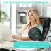 Takrink Shiatsu Massage Pillow - 8 Knots & 3 Speed Deep Tissue Massager for Neck Back & Legs | Quiet & 1.8m Car Cable | Perfect Gift for Men & Women - Buy Online on GoSupps.com