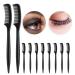10pcs Eyelash Comb Set - Premium Eyelash Brush for Flawless Home Makeup | International Shipping Available - Buy Online on GoSupps.com