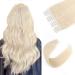 Sixstarhair tape extensions real hair blond #60 tape in remy hair extensions 20 pieces 50g 12 inch adhesive extensions real hair 30 cm 27 #